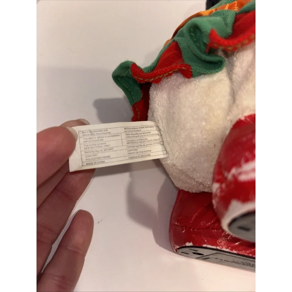 gemmy christmas animated singing & cheering penguin 2007 Rare HTF 11